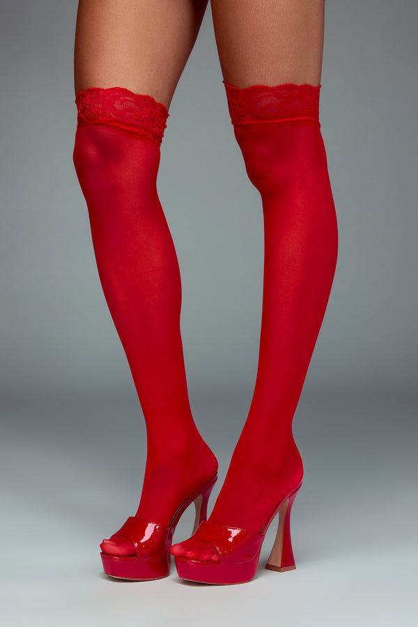 Showtime Lacey Knee High Socks view 1
