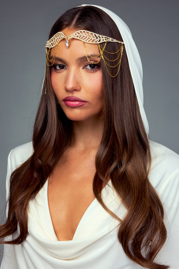 Rhinestone Jewel Headpiece view 1