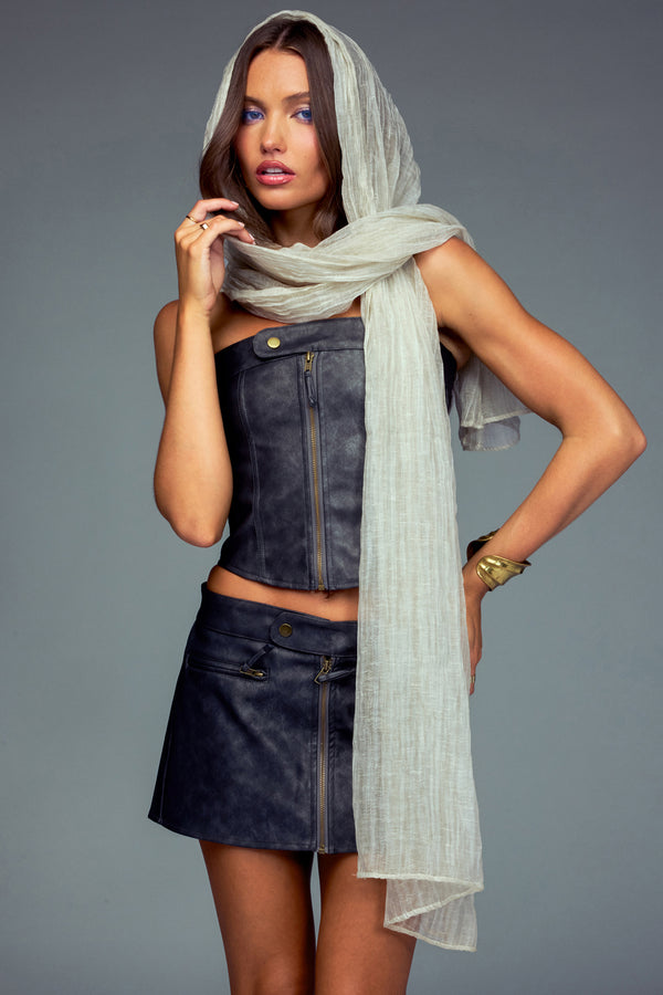 Textured Scarf view 1