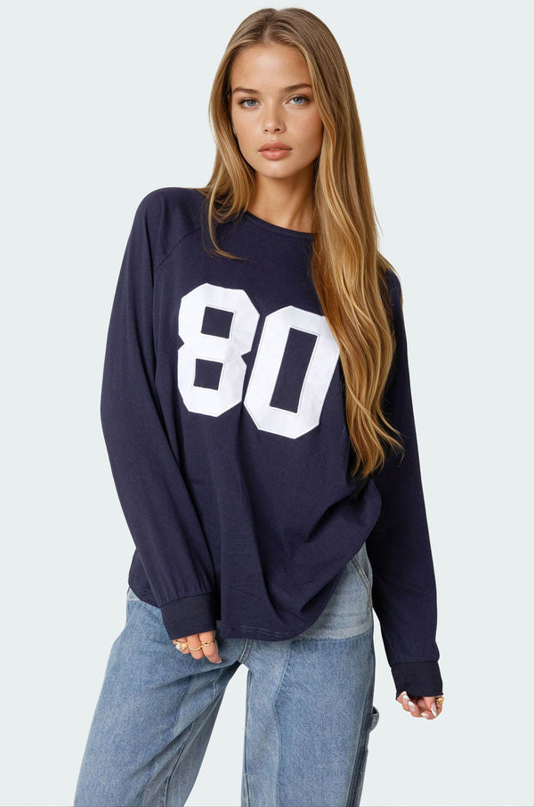 80 Oversized T-Shirt view 1
