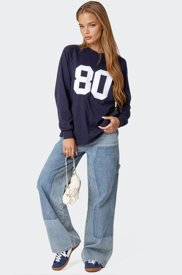 80 Oversized T-Shirt view 2