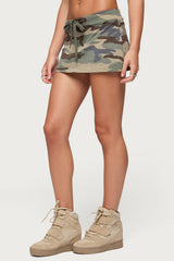 Bayside Slitted Micro Skort