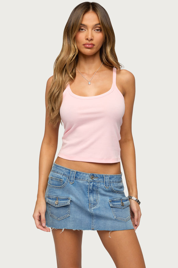 Basic Babe Tank Top view 1