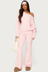 Plush Flared Pants