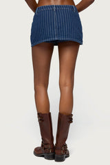 Camelia Denim Mini Skort