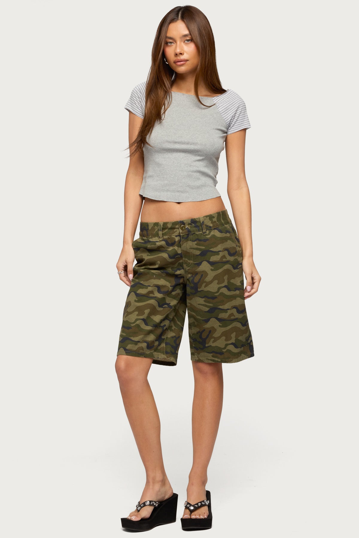 Marina Raglan Stripey T Shirt