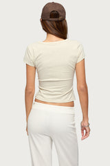 Merinda V Neck Top