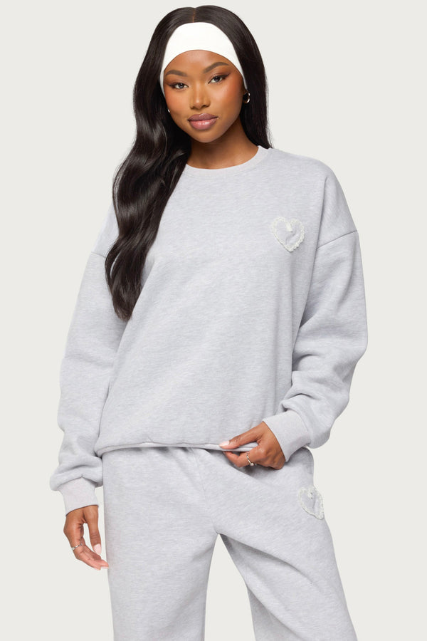 Love Edikted Oversized Sweatshirt view 1