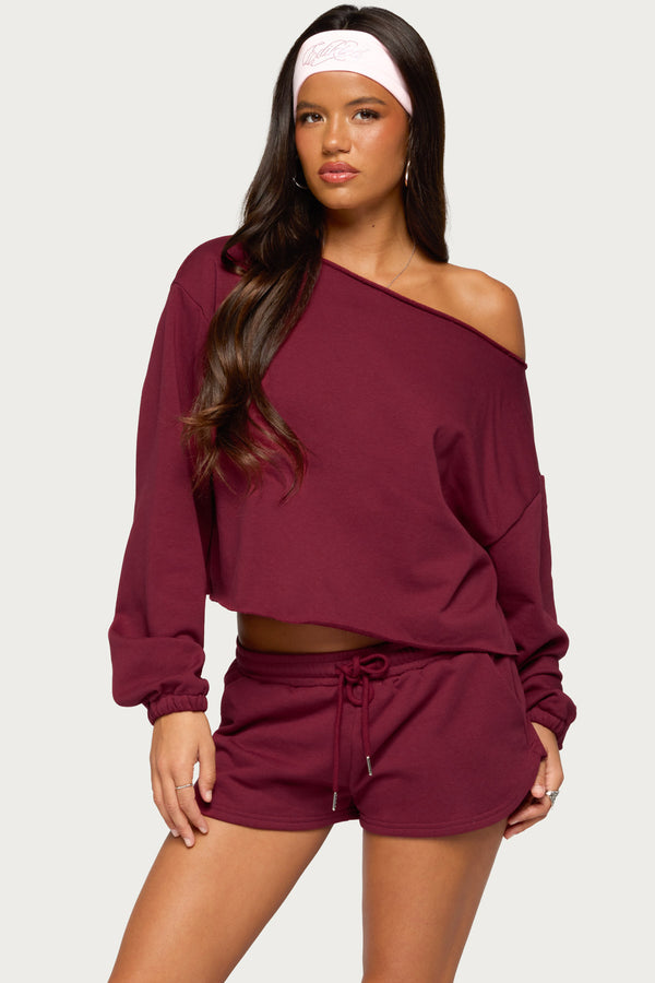 Kordelia Off Shoulder Sweatshirt view 1