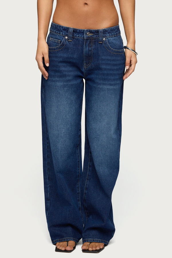 Rivka Low Rise Baggy Jeans view 2