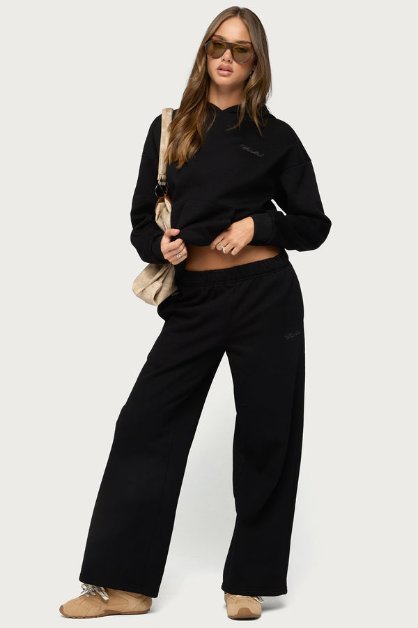 Basic Girl Wide Leg Edikted Sweatpants view 1