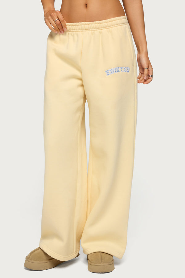 Edikted Lover Wide Leg Sweatpants view 2