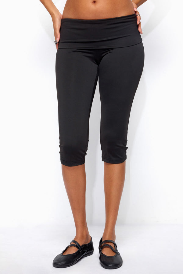Ravena Foldover Capri Leggings view 2