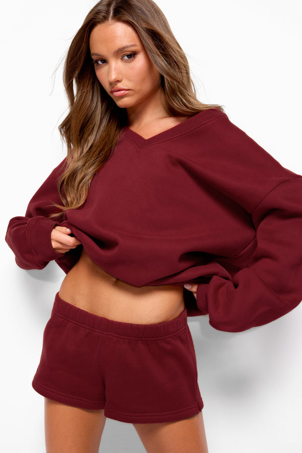 Bronte V Neck Sweatshirt view 1