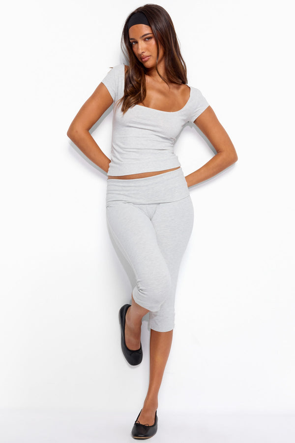 Rocio Foldover Capri Pants view 1