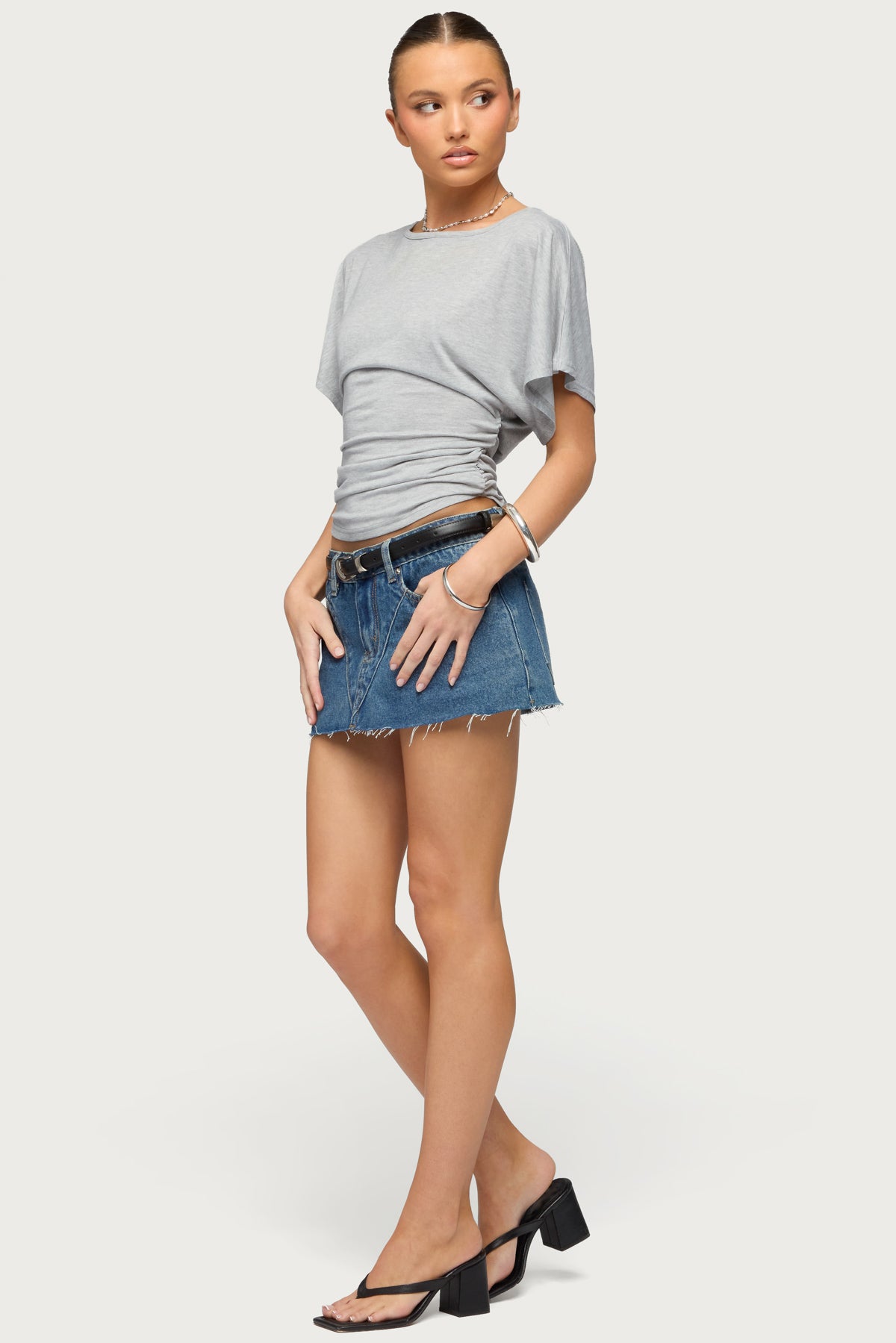 Abriana Ruched Waist Top