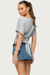 Abriana Ruched Waist Top