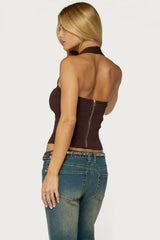 Esmerela Bandage Halter Top