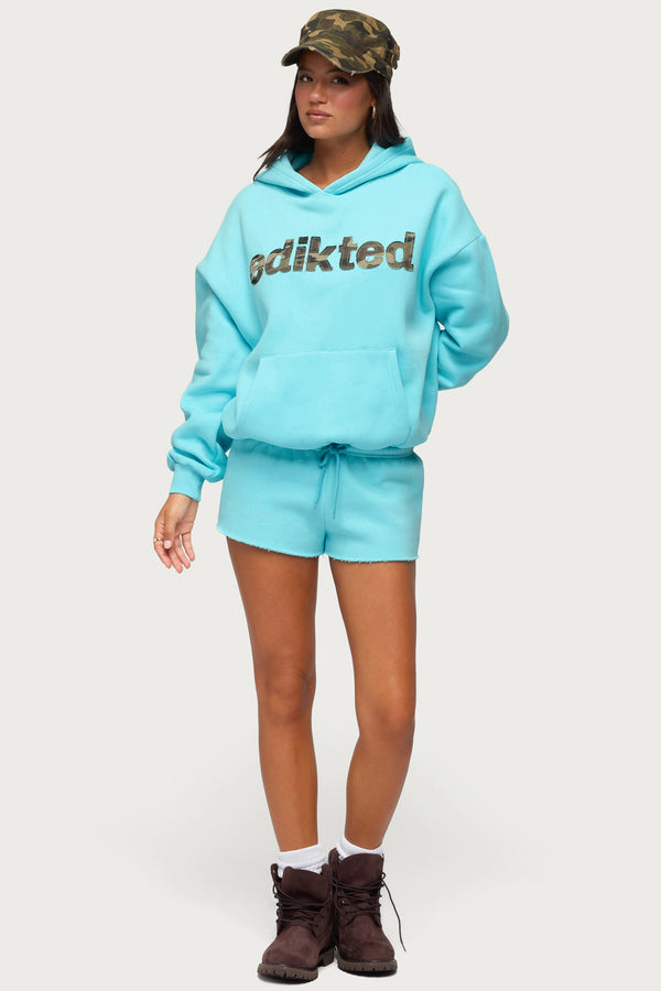 Edikted Cutie Sweat Shorts view 1
