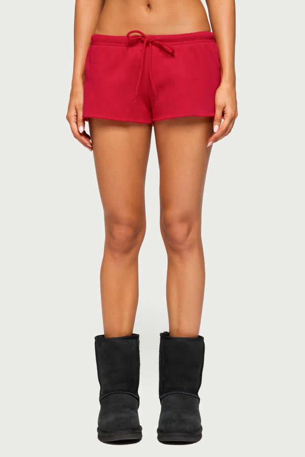 Edikted Cutie Sweat Shorts view 2