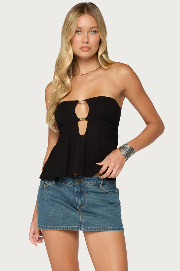Nikita Strapless Cutout Top view 1