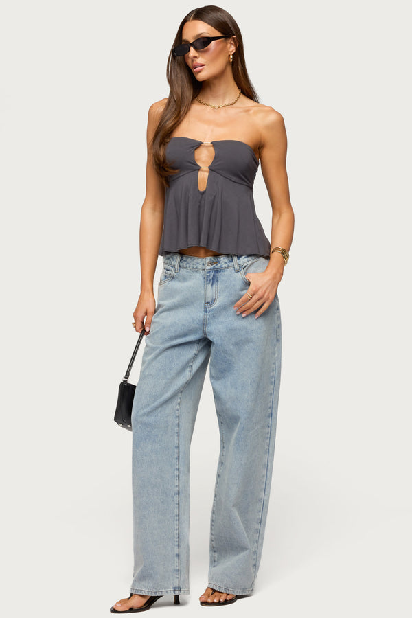 Nikita Strapless Cutout Top view 2
