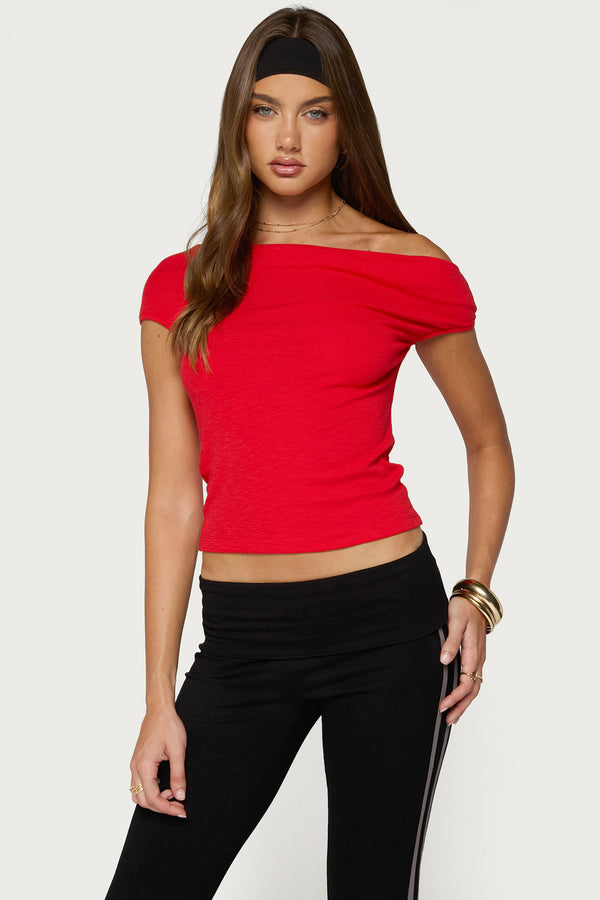 Martah Off Shoulder Top view 1