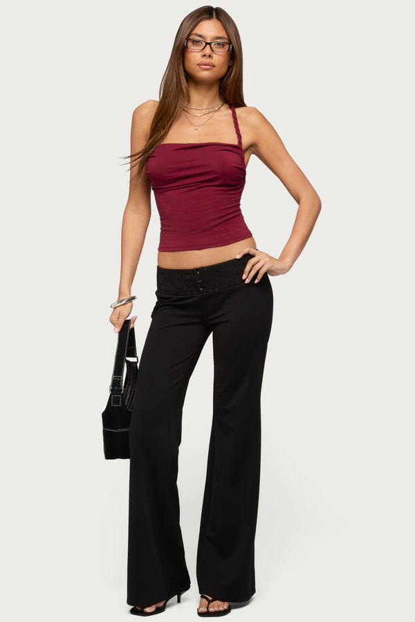 Cailinne Braided Twist Top view 2
