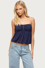 Yury Strapless Bubble Top