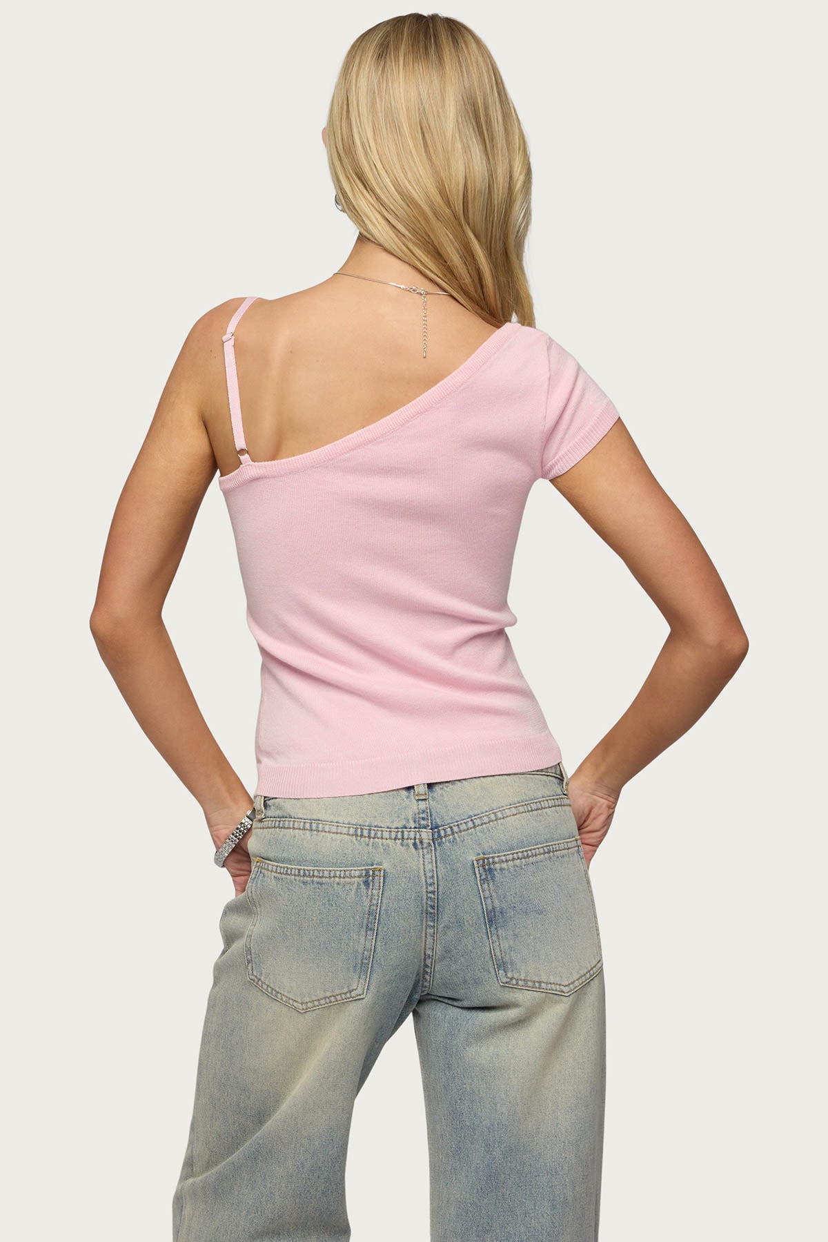 Lorelai Asymmetric Knit Top