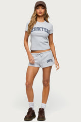 Sporty Babe Edikted Micro Shorts