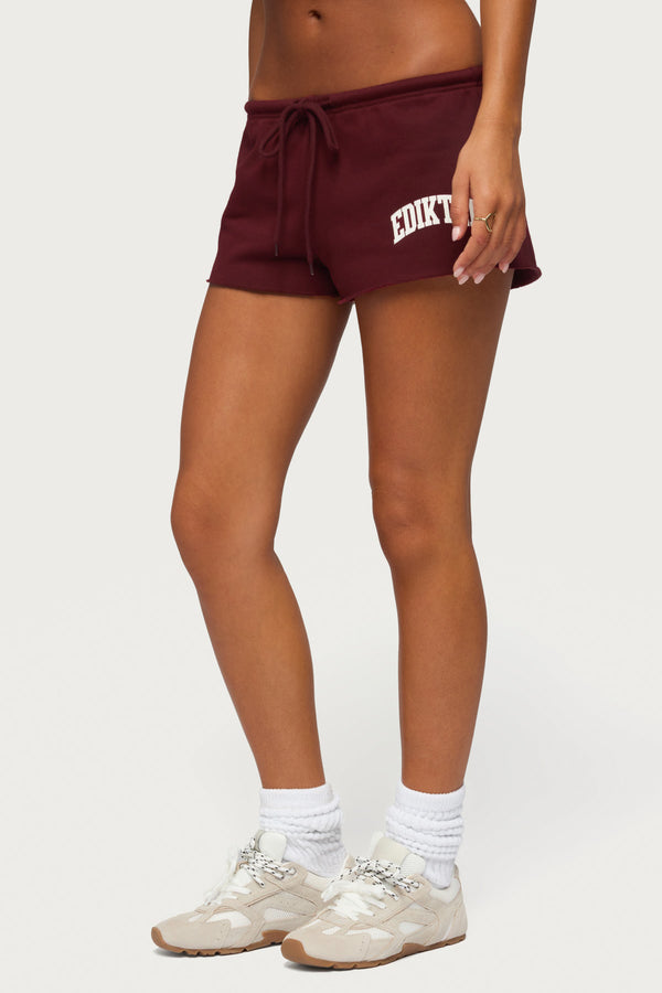 Sporty Babe Edikted Micro Shorts view 2