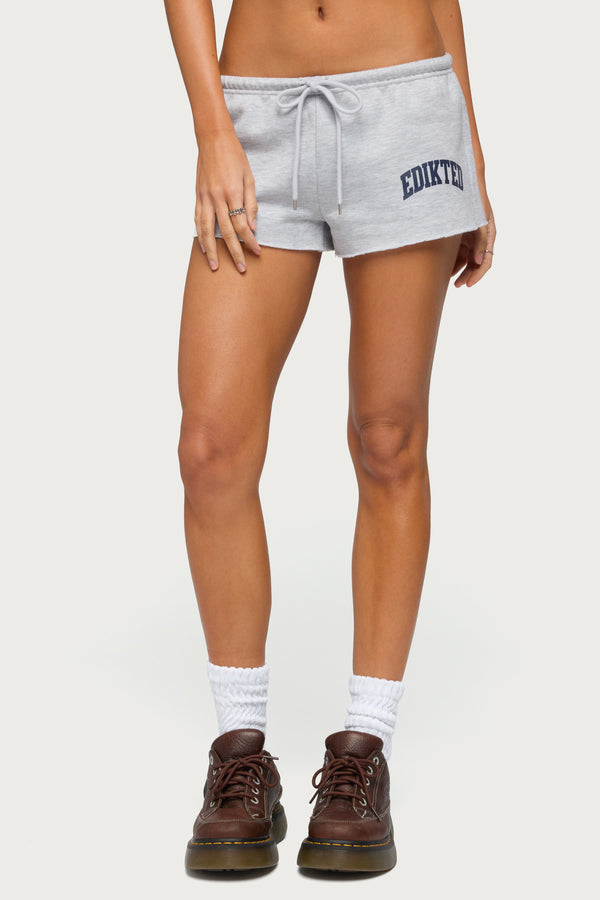 Sporty Babe Edikted Micro Shorts view 2