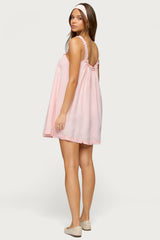 Christena Ruffle Mini Dress