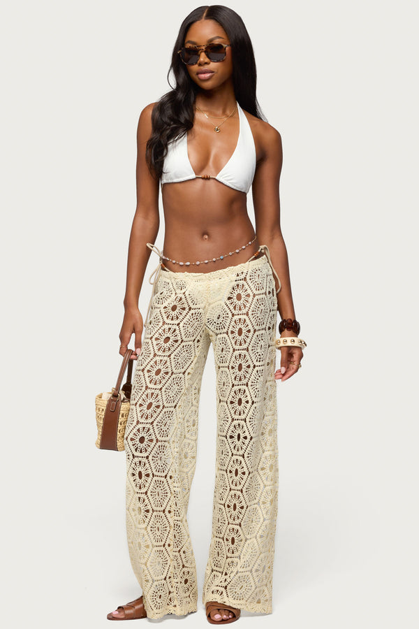 Amrita Baggy Crochet Pants view 2