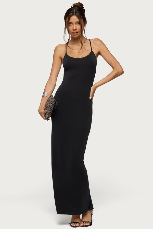 Zhuri Ring Backless Maxi Dress view 2