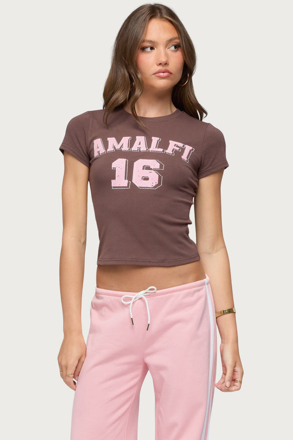 Amalfi Contrast T Shirt view 1