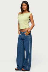 Lauria Off Shoulder Knit Top