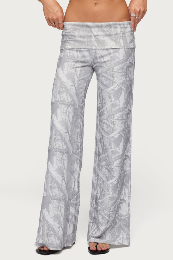 Cammy Wide Leg Foldover Pants view 2