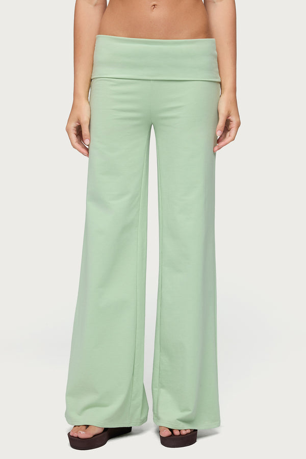 Cammy Wide Leg Foldover Pants view 2