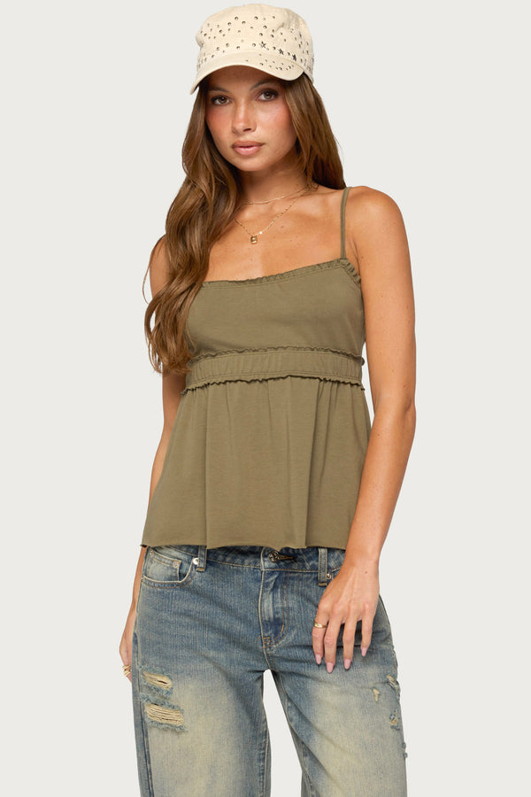 Zepher Lettuce Tank Top view 1
