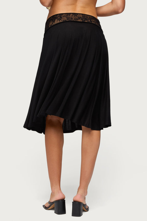 Winonah Crochet Waist Midi Skirt view 2