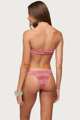 Livy Zigzag Crochet Bikini Bottom