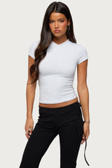 Aire High V Neck T Shirt