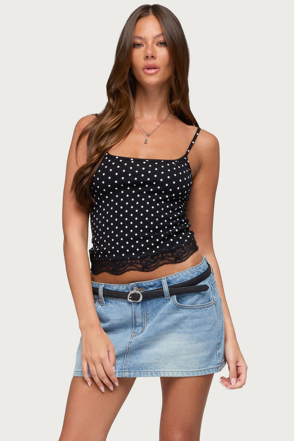 Lyle Lacey Polka Dot Top view 2