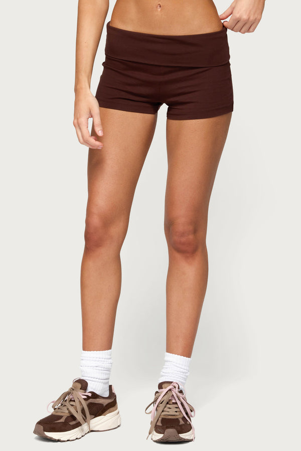 Marleaux Foldover Shorts view 2