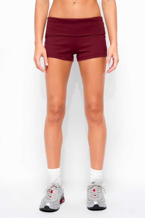 Marleaux Foldover Shorts view 2