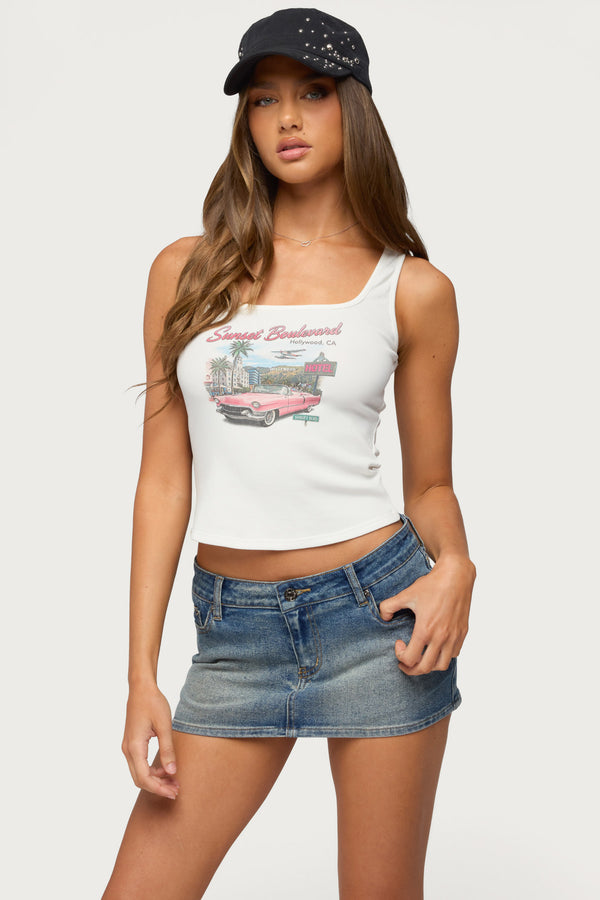 Sunset Boulevard Tank Top view 2