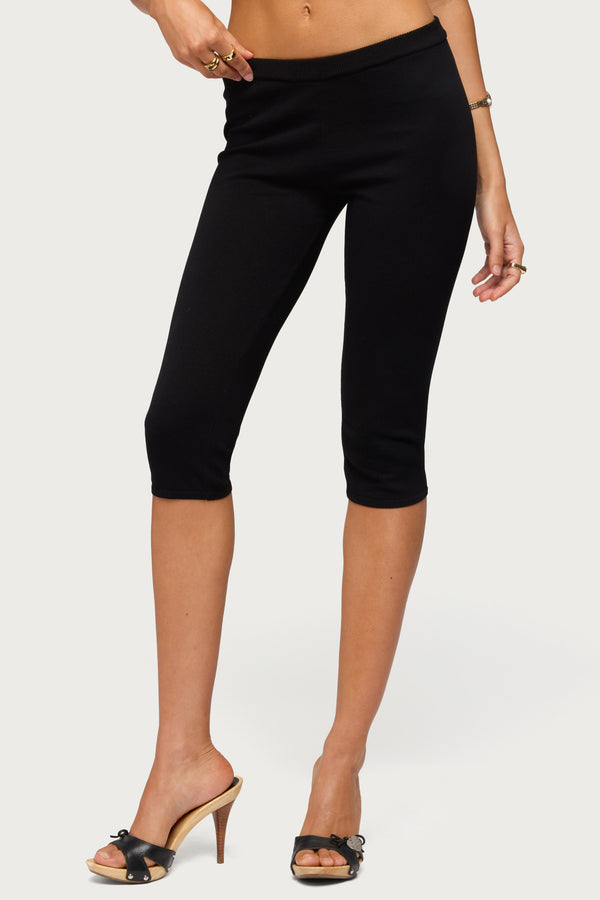 Vanessa Knit Capri Pants view 2