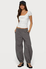 Yoya Layered Cowl Neck Top